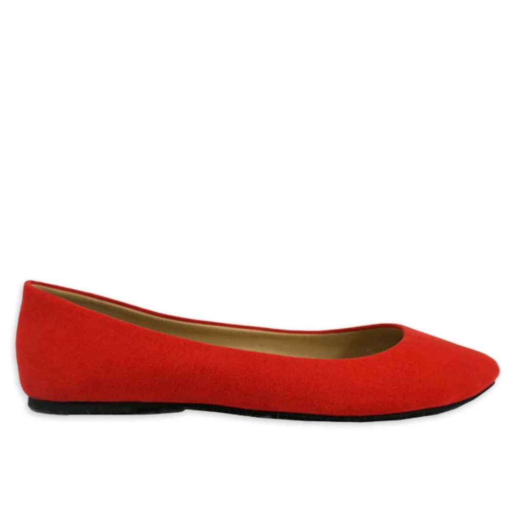 💲FIRM💲 Time and Tru Red Ballet Flats - Picture 3 of 5